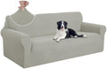 U-NICE HOME Oversized Stretch Couch Cover Slipcover, Taupe