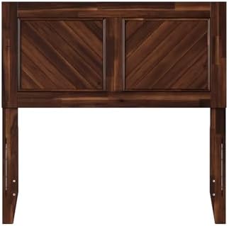 AFI, Canyon Twin Solid Wood Rustic Farmhouse Headboard, Barnwood