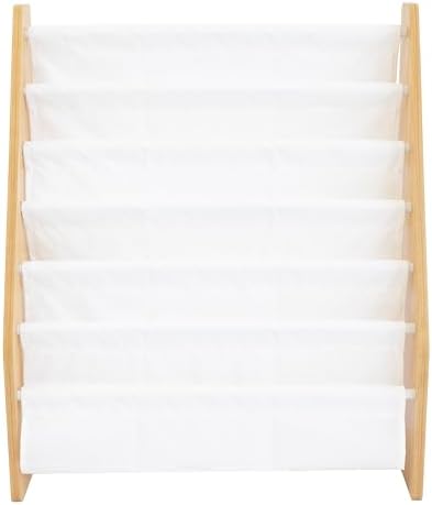 Humble Crew Kids Bookshelf, Montessori Front Facing Toddler Bookcase 4Tier