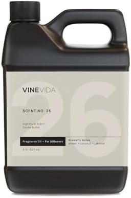 VINEVIDA [32 Fl Oz] Cocoa Butter Fragrance Oil for Cold Air Diffusers, Essential Oils for Diffuser Oil Refill & Air Freshener Room Spray