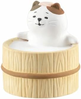 Passive Stone Diffuser, Cute Animal Series Aromatherapy Oil Diffuser for Tabletop Decor (1, Relaxed Cat)
