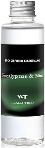 WEALD TRIBE Eucalyptus & Mint Scent Stick Reed Diffuser Oil Refill