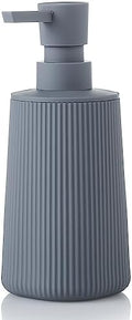 YAUKPH Small Soap Dispenser for Bathroom and Kitchen Matte Gray