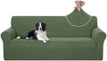 U-NICE HOME Stretch Couch Cover Slipcover for 3 Cushion Sofa, Loden Frost