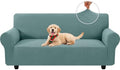 XINEAGE Stretch 3 Seater Slipcover, Non-Slip Pet Couch Cover,Light Blue