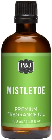 P&J Trading - Mistletoe Scented Oil 100ml - Fragrance Oil for Candle Making, Soap Making, Diffuser Oil