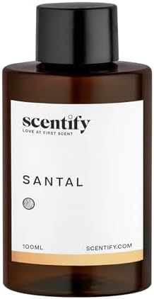 Scentify Santal Aroma Oil Refill for Diffusers, 100ml / 3.38 fl oz