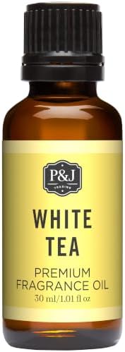P&J Trading - White Tea Scented Oil 30ml - Fragrance Oil for Candle Making, Soap Making, Diffuser Oil