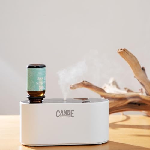 CANDECraftCo Waterless Travel Diffuser Gift Set, Christmas Scents, 3 Oils