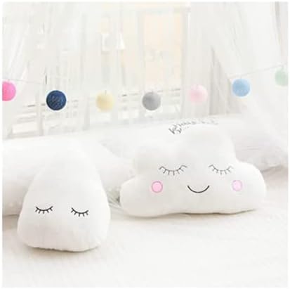 Star Pillow Moon Cloud Fresh Room Decoration Home Cushion Bed Pillow (Star 19.5 * 19.5inch/50 * 50cm, Grey)