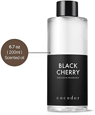 COCODOR Reed Diffuser Oil Refill/Lemon Eucalyptus/6.7oz(200ml)/1 Pack/Home Fragrance, Scented Oils for Bathroom, Bedroom, Office Home Décor