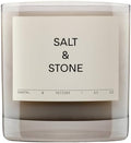 Salt & Stone Coconut & Soy Blend Scented Candle, Santal & Vetiver 8.5 oz