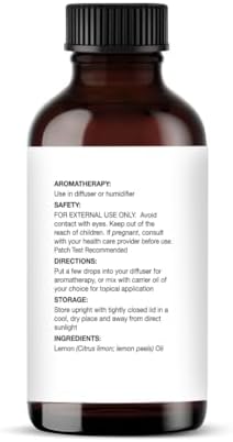 Majestic Pure Lemon Essential Oil for Diffuser - 1 Fl Oz