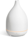 InnoGear 300ml Ceramic Essential Oil Diffuser, Diffusers for Home, White