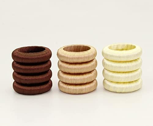 COTTON CRAFT Napkin Rings - 12 Pack Everyday Harvest Napkin Rings