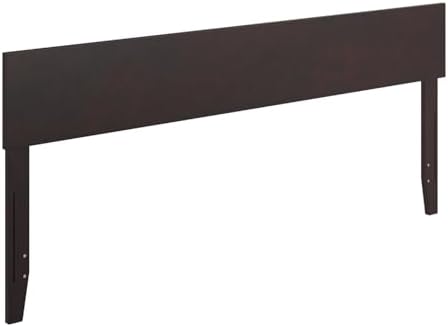 AFI, Orlando King Adjustable Modern Solid Wood Panel Headboard, Espresso