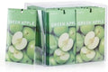 MYARO 20Pcs Green Apple Scented Sachets, Closet Deodorizer Car Freshener