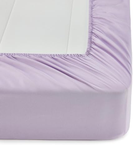 Amazon Basics 7-Piece Soft, Easy-Wash Microfiber Kid's Bed-in-a-Bag Bedding Set with Sheet and Comforter, Full/Queen, Unicorn Print