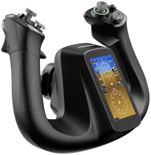 MOZA MFY Pro Yoke Handle Flight Simulator Controls Stick with Touchscreen