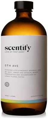 Scentify 5th Ave Aroma Oil Refill for Diffusers, 470ml / 16 fl oz