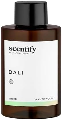 Scentify Bali Aroma Oil Refill for Diffusers, 100ml / 3.38 fl oz
