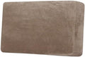 H.VERSAILTEX Velvet Stretch Individual Couch Cushion Cover Plush Slipcover for Loveseat Sofa Seat Furniture Protector Cover (1 Piece Loveseat Cushion Cover, Camel)