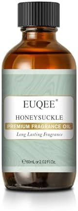 EUQEE 60ML Honeysuckle Fragrance Oil for Diffuser (2.02 Fl oz)
