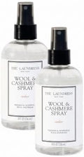The Laundress Wool and Cashmere Fabric Spray, Wool Dewrinkle Spray, Upholstery and Linen Spray, Fabric Refresher, Cedar Scent, 8 Fl Oz (Pack of 2)