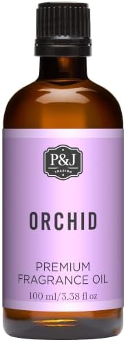 P&J Trading - Orchid Scented Oil 100ml - Fragrance Oil for Candle Making, Soap Making, Diffuser Oil