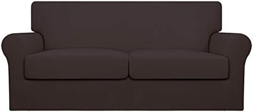 Easy-Going Stretch Oversized Loveseat Couch Cover for 2 Cushion Washable