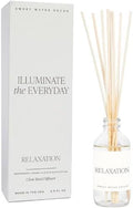Sweet Water Decor Relaxation Reed Diffuser Set - Eucalyptus, Peppermint, Cedar, Patchouli Scented Diffusers - Reed Diffusers for Home with Long Lasting Fragrance - Oil Reed Diffuser - Made in the USA