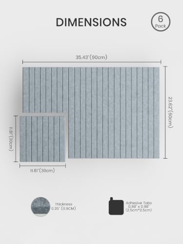 Felt Bulletin Board & Cork Board Alternative 36" x 24"