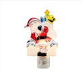 Novelty Lights Santa Claus Christmas Decoration Night Light, Swivel Plug