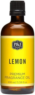P&J Trading Fragrance Oil | Lemon Oil 100ml - Candle Scents for Candle Making, Freshie Scents, Soap Making Supplies, Diffuser Oil Scents