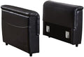 LEVNARY Modular Sofa Armrest Set of 2 with Side Storage Pockets, Faux Leather Upholstered Arm Panels, Compatible with Modular Recliner System (Black)