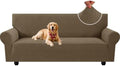 XINEAGE XL Sofa Slipcover Pet Friendly, Stretch Couch Cover,Light Coffee