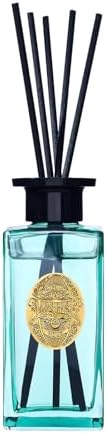M&SENSE 6.3 oz Large Reed Diffuser Set | Sea Island Cotton Scent Oil Diffuser with Sticks | Hotel Collection Non-Toxic Essential Oil |for Bedroom Bathroom Living Room