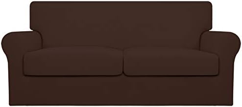 Easy-Going Stretch Oversized Loveseat Couch Cover for 2 Cushion Washable