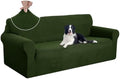U-NICE HOME Oversized Stretch Couch Cover Slipcover, Bronze Green