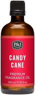 P&J Trading - Candy Cane Scented Oil 100ml - Fragrance Oil for Candle Making, Soap Making, Diffuser Oil