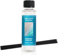 Airkeep Reed Diffuser Set,1.69 fl oz (100 ml) - Ocean Mist&Sea Salt Oil Diffusers with 8 Reed Sticks,Home Fragrance Reed Diffuser for Bathroom Shelf Decor