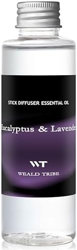 WEALD TRIBE Stick Reed Diffuser Oil Refill | Eucalyptus & Lavender Scent