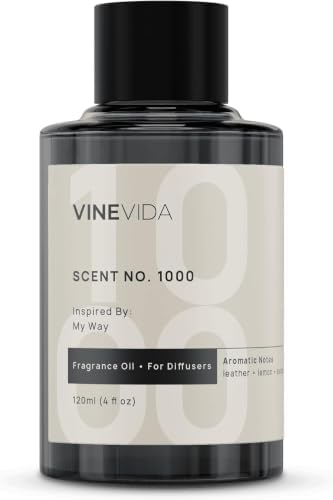 VINEVIDA [4 Fl Oz] My Way Diffuser Oil | Hotel Scent Inspired by the One Hotel | Scents for Cold Air Diffuser - Waterless Diffuser Oil