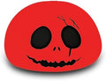 Cute Creative Christmas Skeleton Face Silicone Tap Light - Battery Powered, Multi-Color Changing, Safe and Soft for Indoor Holiday Decoration (White Skellington)