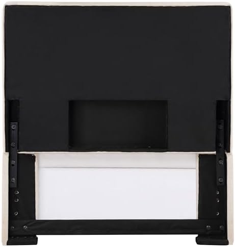 Coaster Pirro Twin Upholstered Foam-Padded Panel Headboard, Sand 315980T