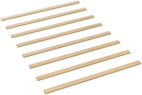 Replacement Bed Slats for Twin, Full, Queen & King Beds; Solid Wood Support