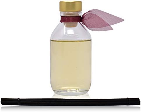 Reed Diffuser Set - Mahogany Teakwood Scented Diffuser with Sticks