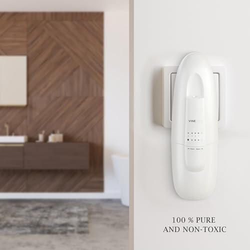 VINEVIDA Studio Plug-in Diffuser - 100ml Aroma Diffuser for Home and Office (White)