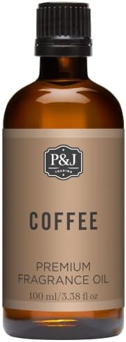 P&J Trading Fragrance | Coffee Oil 100ml - Candle Scents for Candle Making, Freshie Scent, Soap Making Supplies, Diffuser Oil Scents