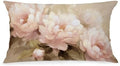 Vintage Pink Peony Floral Pillow Cover 12x20, Rustic Farmhouse Cottage Core Botanical Flower Decorative Lumbar Pillow Cover for Couch Bed Living Room Bedroom
